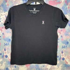 Psycho Bunny Classic V Neck Tee Shirt Boy’s Size Medium 10/12 C20